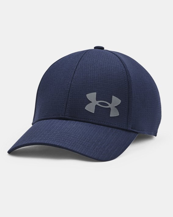 Men's UA Iso-Chill ArmourVent™ Stretch Hat, Blue, pdpMainDesktop image number 0